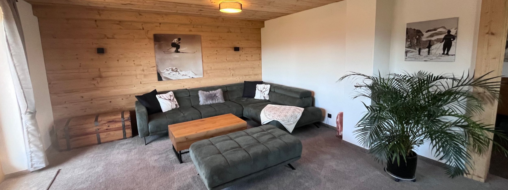 Fewo Zirbe Wohnzimmer