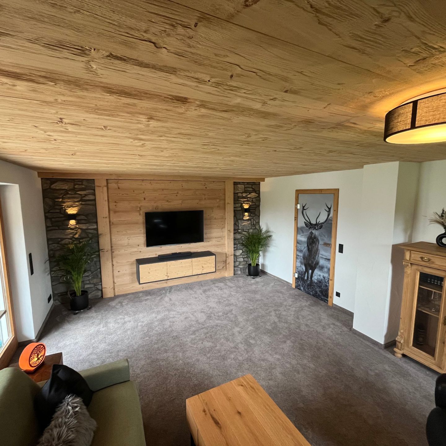 Wohnzimmer Silberdistel
